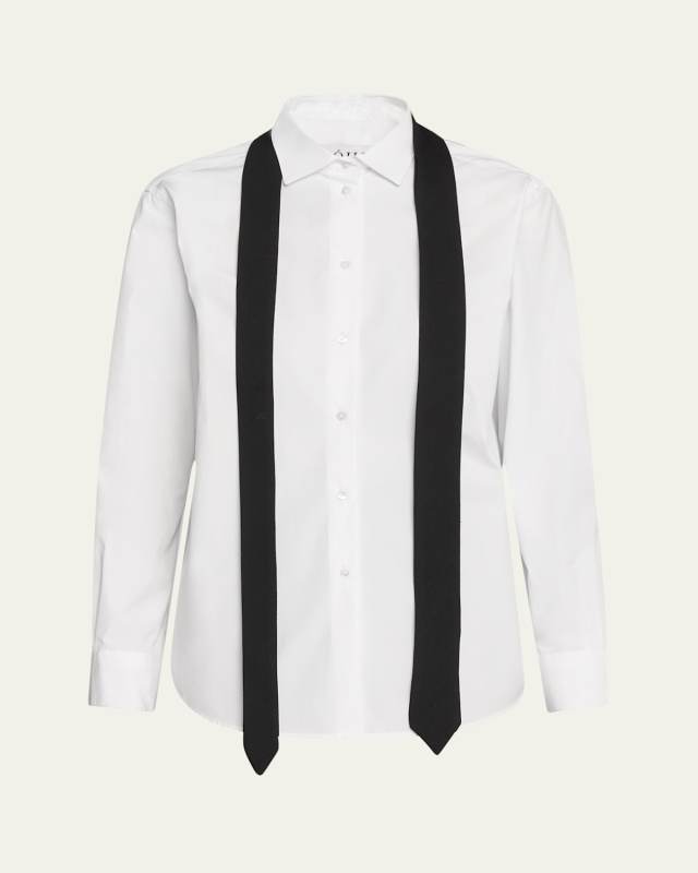 Detachable Tie Shirt